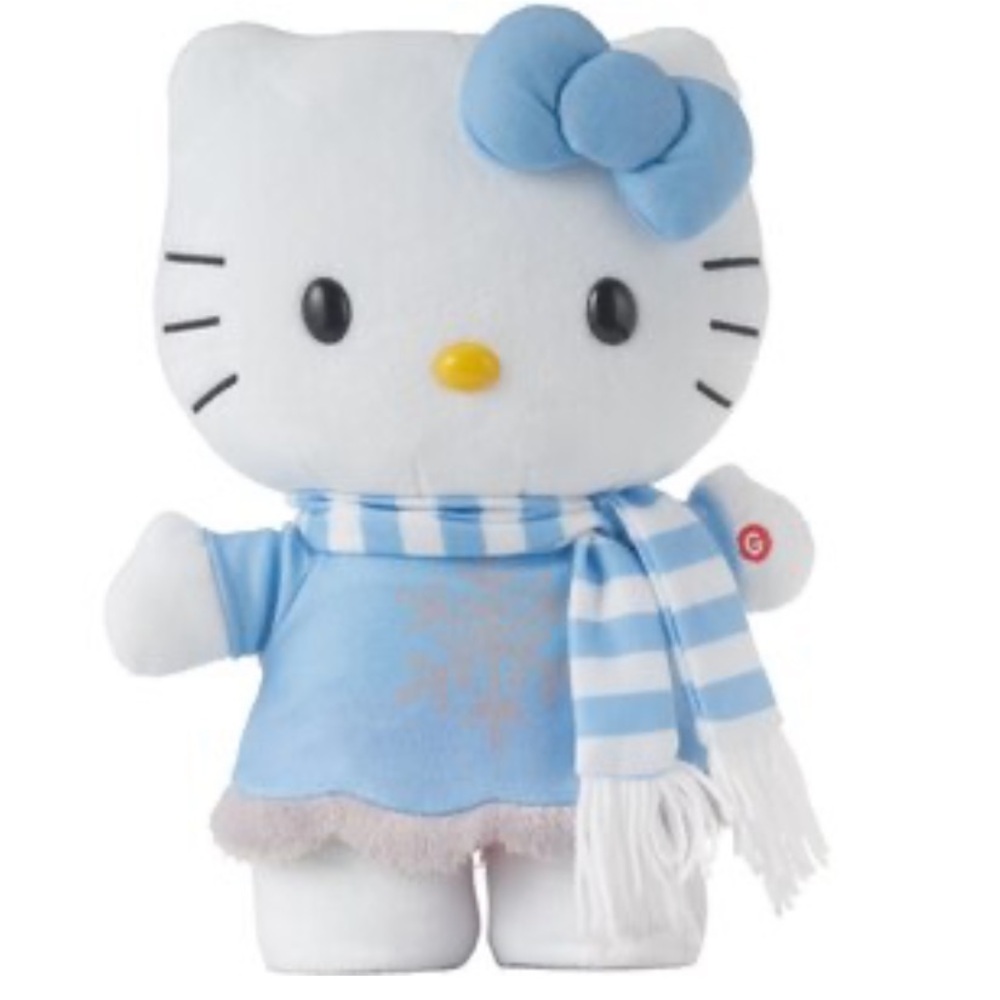 New Hello Kitty Winter Wonder Holiday Christmas Side Stepper music & moves